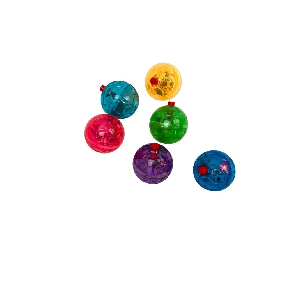 6 Pieces Ghost Hunting Cat Ball Light up Cat Balls Motion Activated Interactive